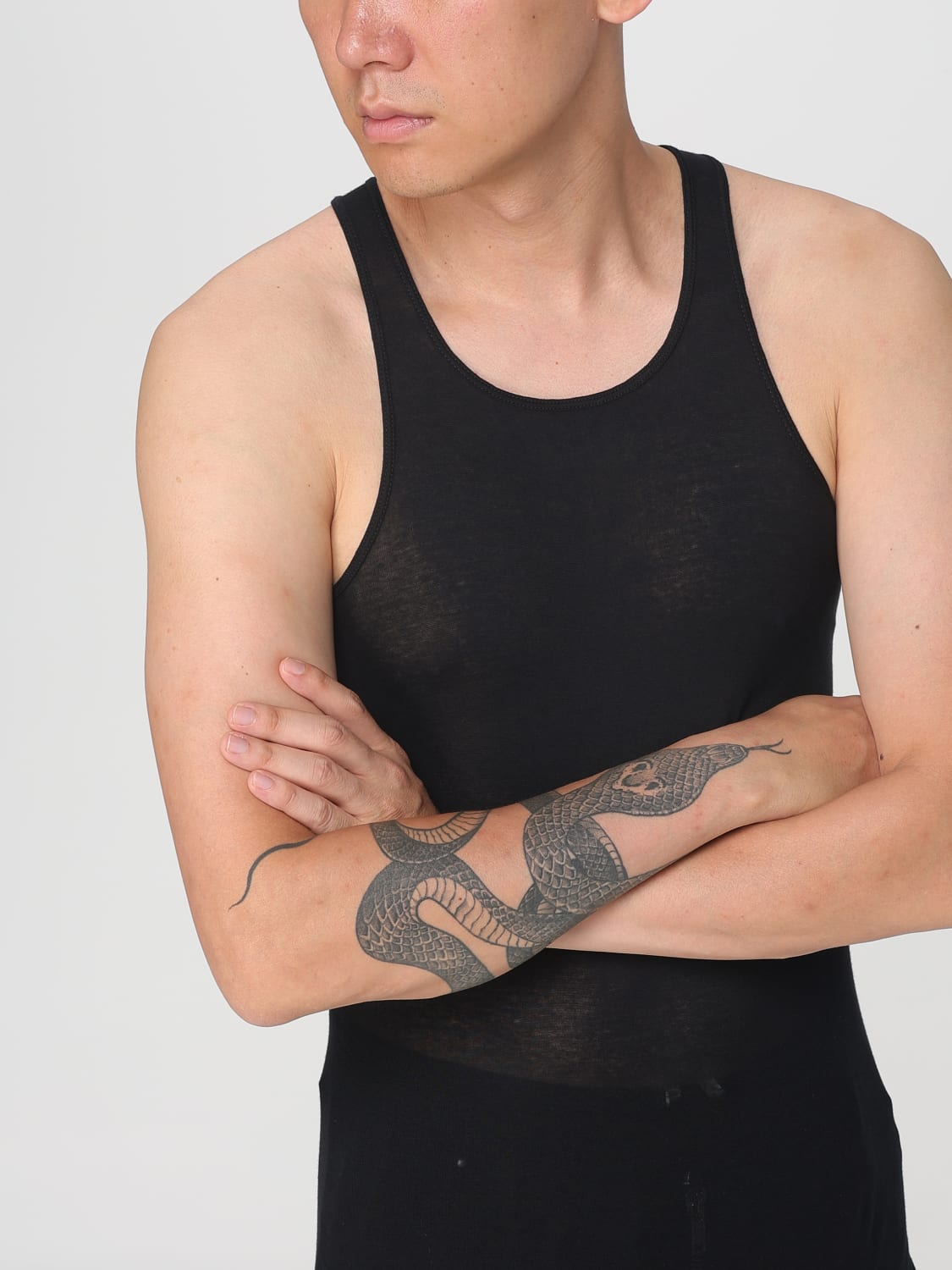 RICK OWENS T-SHIRT: Pullover herren Rick Owens, Schwarz - Img 5