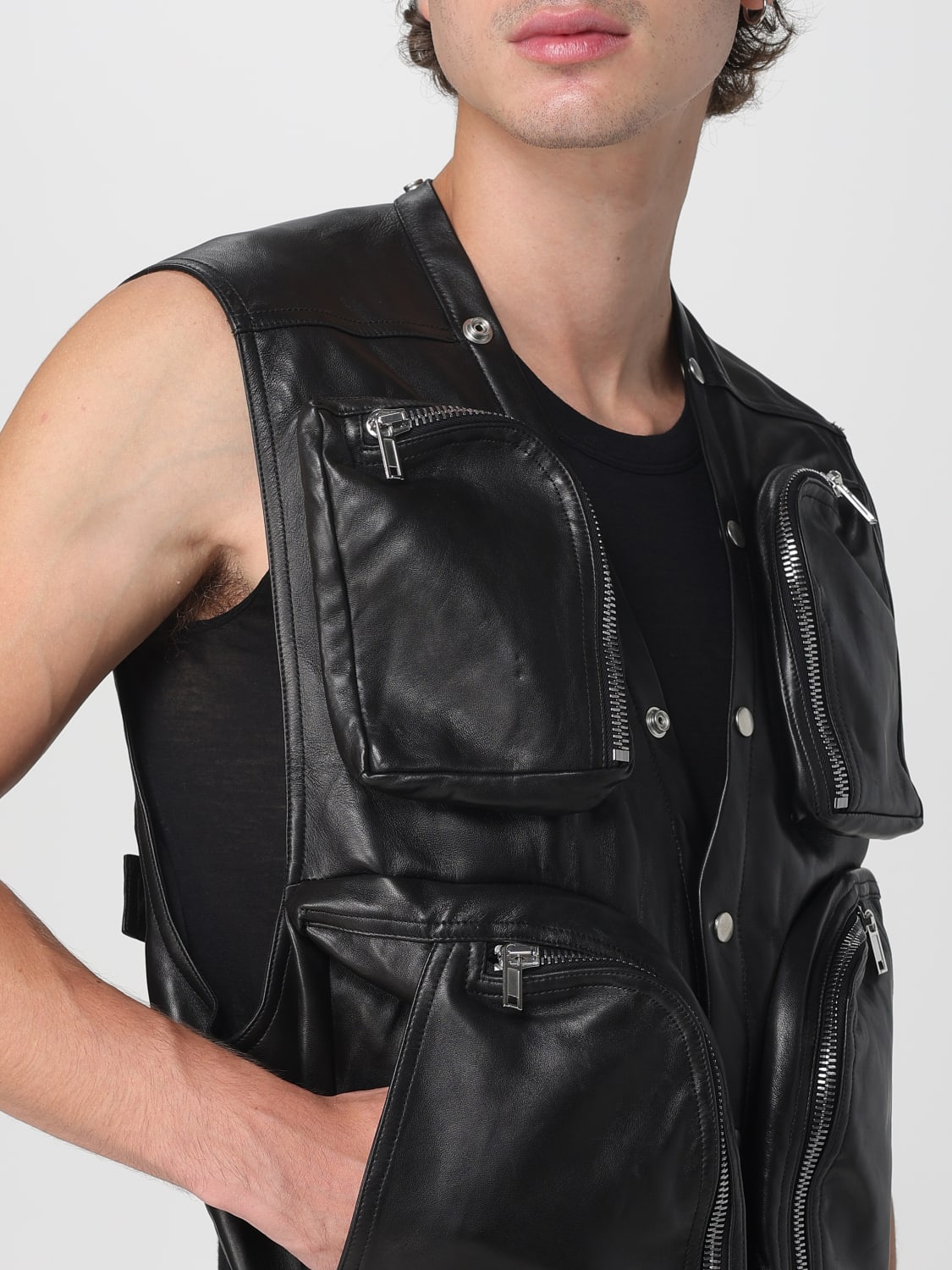 RICK OWENS JACKET: Jacket men Rick Owens, Black - Img 5