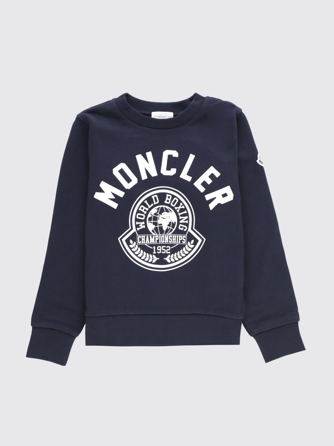 MONCLER JERSEY: Jersey niños Moncler, Azul Oscuro - Img 1