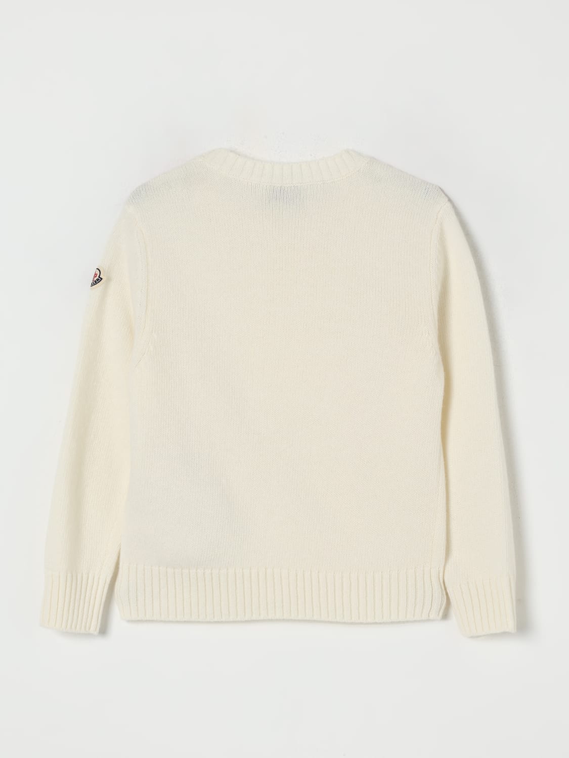 MONCLER SWEATER: Sweater kids Moncler, White - Img 2