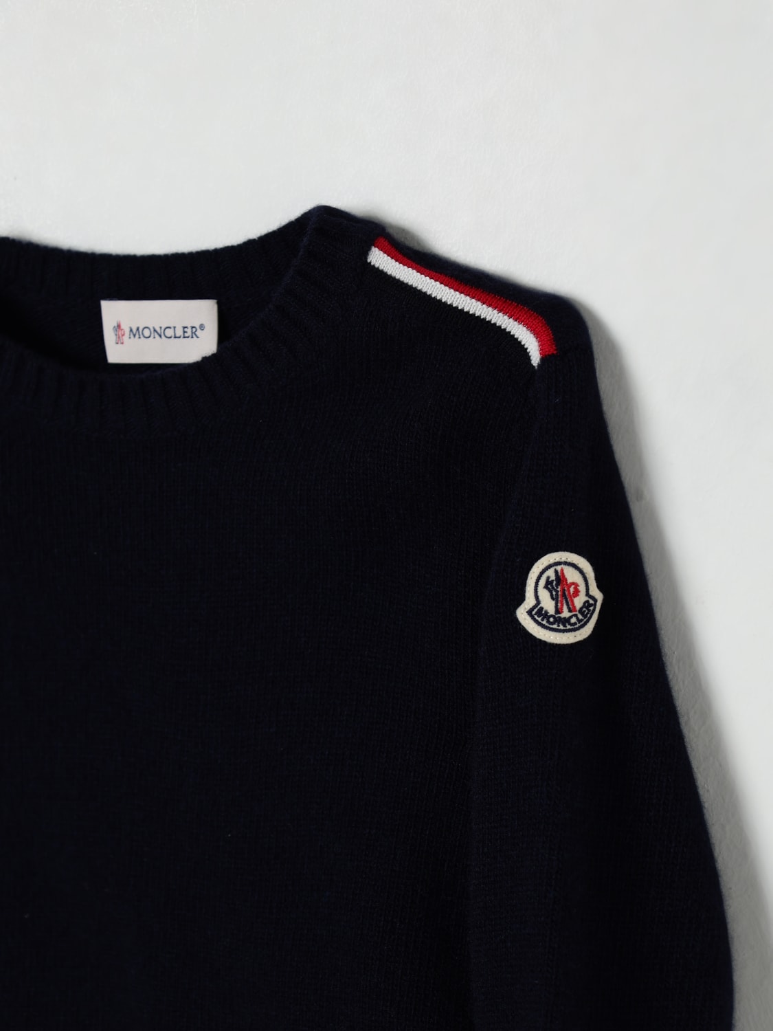 MONCLER JERSEY: Jersey niños Moncler, Azul Oscuro - Img 3