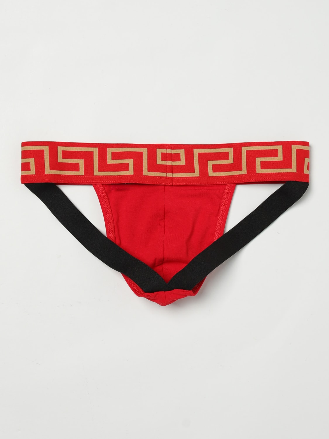 VERSACE UNTERWÄSCHE: Unterwäsche herren Versace, Rot - Img 2