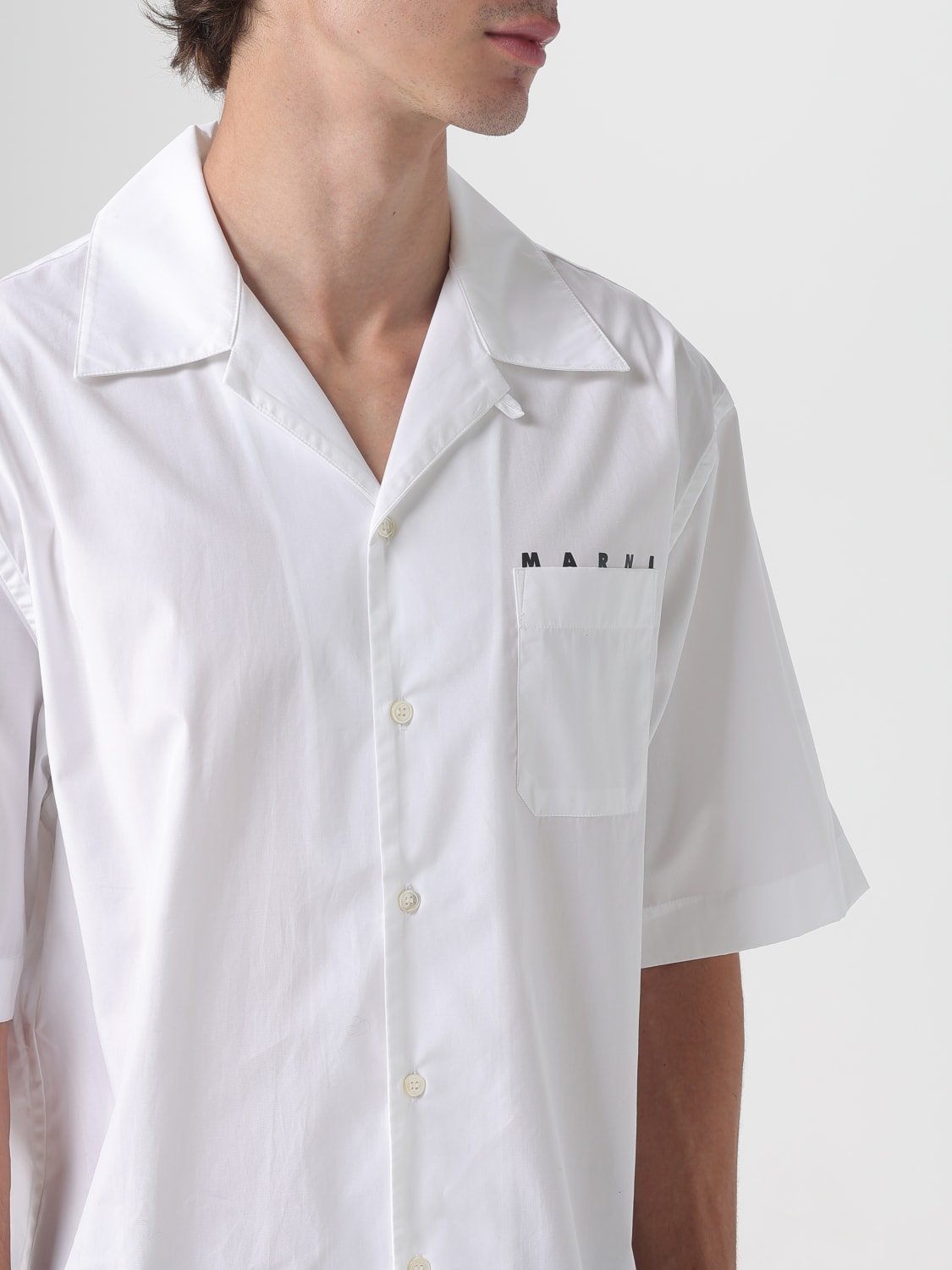 MARNI SHIRT: Shirt men Marni, White - Img 5
