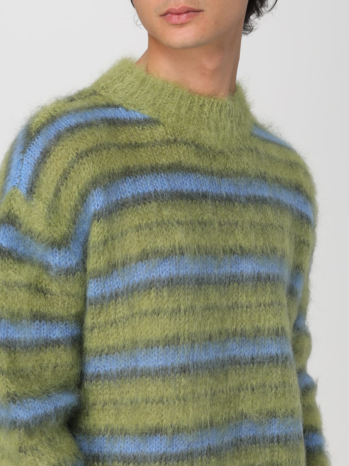 MARNI JERSEY: Jersey hombre Marni, Verde - Img 5