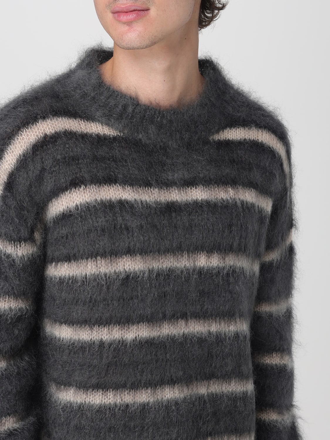 MARNI SWEATER: Sweater men Marni, Grey - Img 5