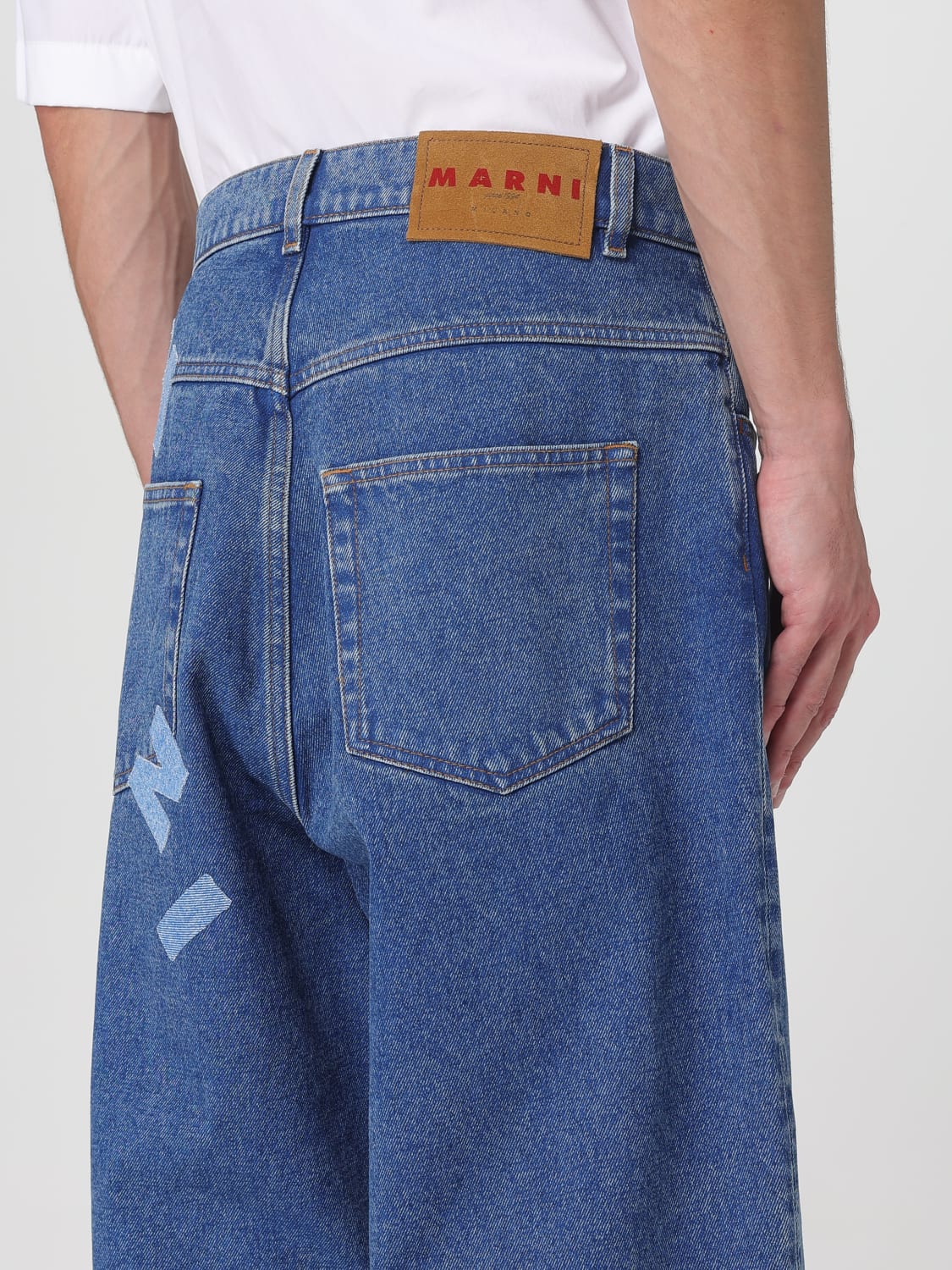 MARNI JEANS: Jeans men Marni, Blue - Img 5