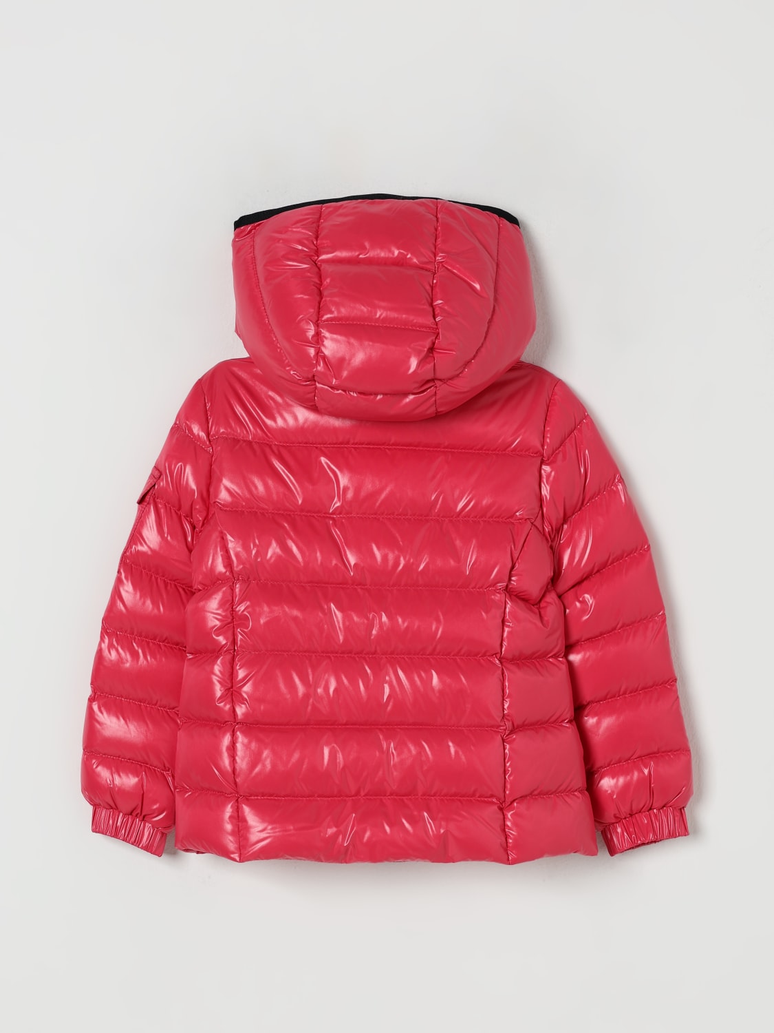 MONCLER JACKET: Jacket kids Moncler, Fuchsia - Img 2