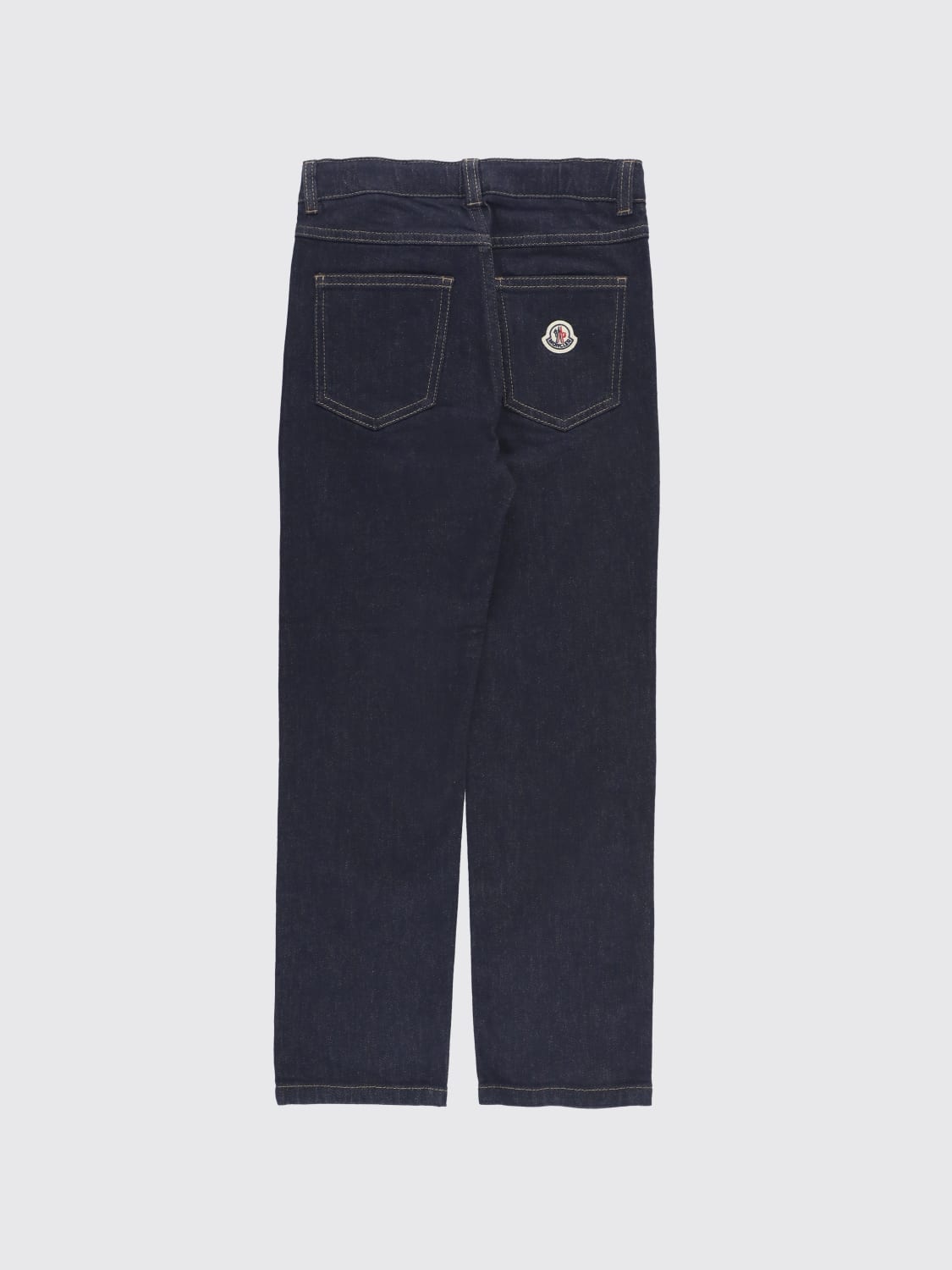 MONCLER PANTALONES: Pantalón niños Moncler, Azul Oscuro - Img 2