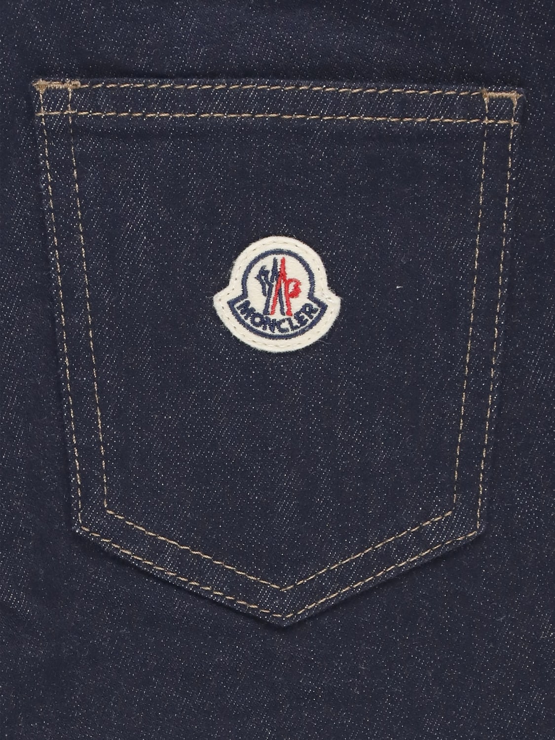 MONCLER PANTALONES: Pantalón niños Moncler, Azul Oscuro - Img 3