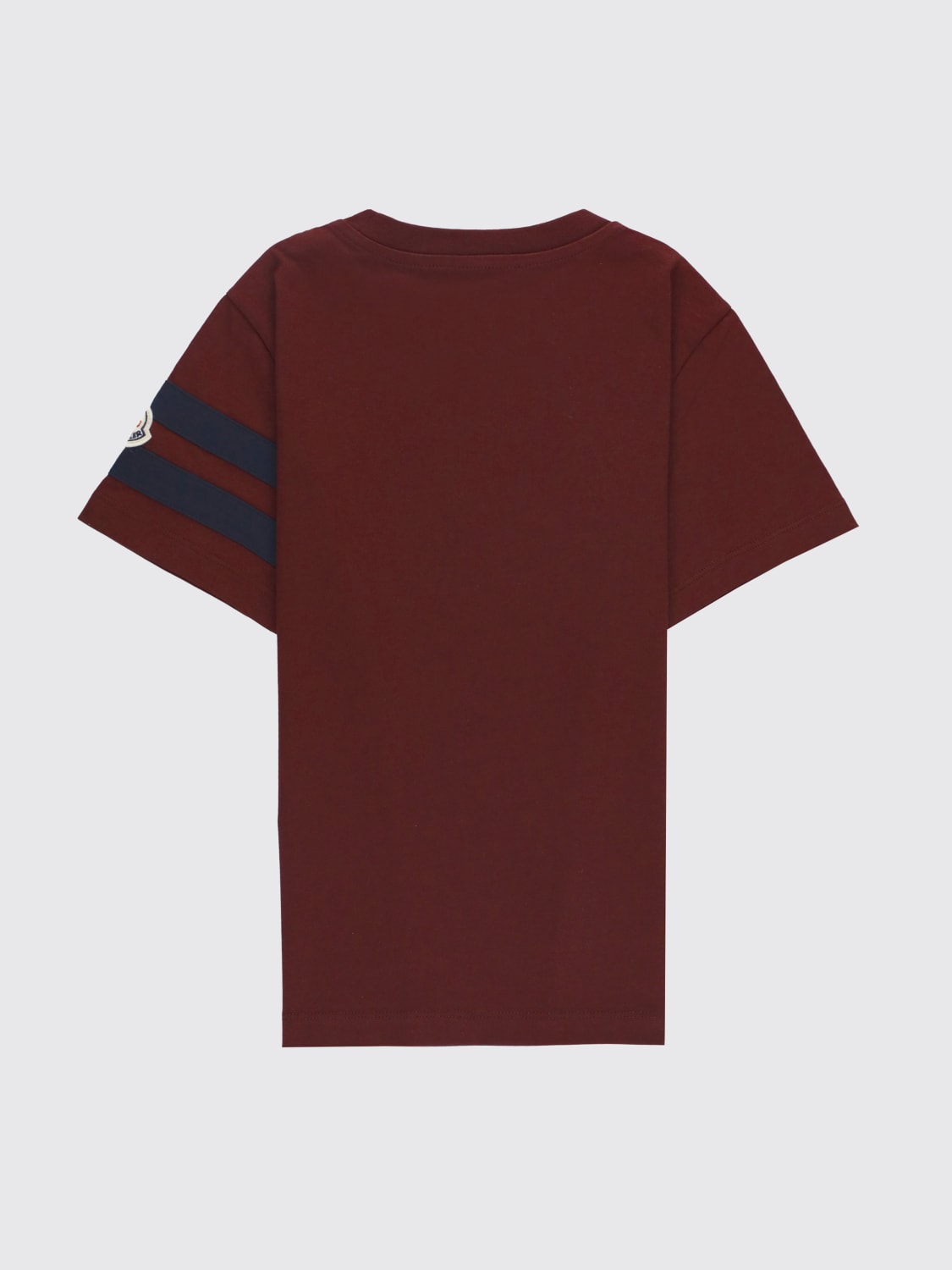 MONCLER CAMISETA: Camiseta niños Moncler, Granate - Img 2