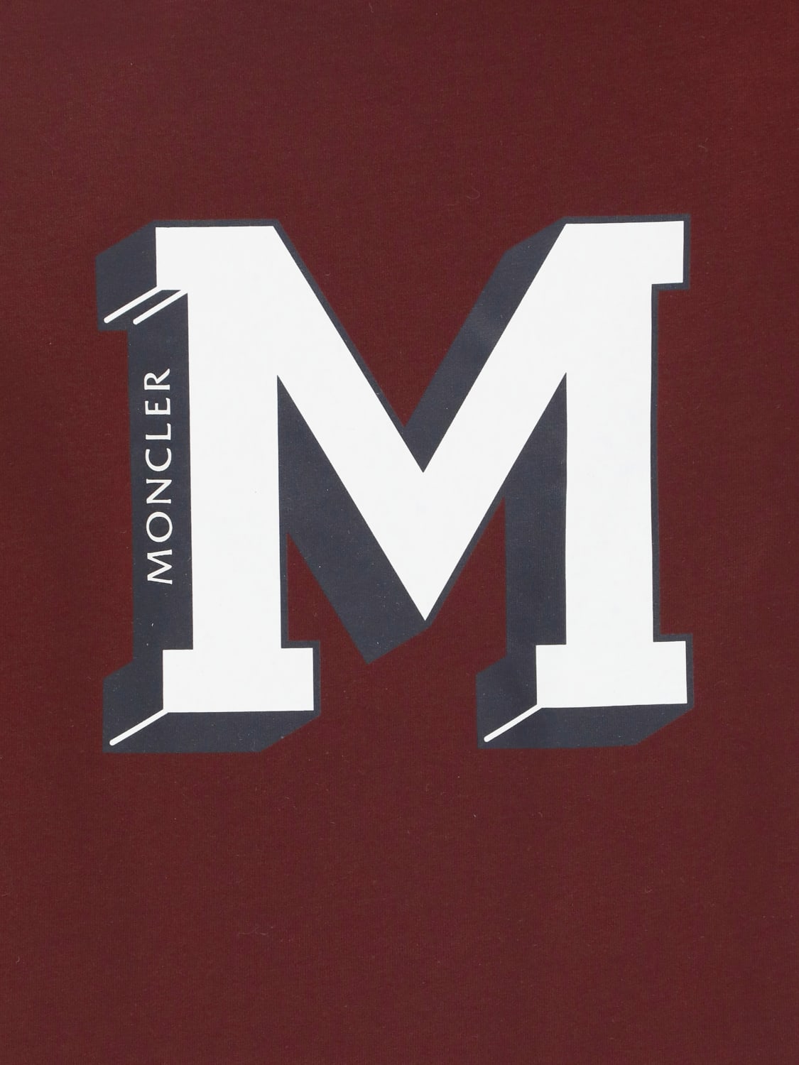 MONCLER CAMISETA: Camiseta niños Moncler, Granate - Img 3