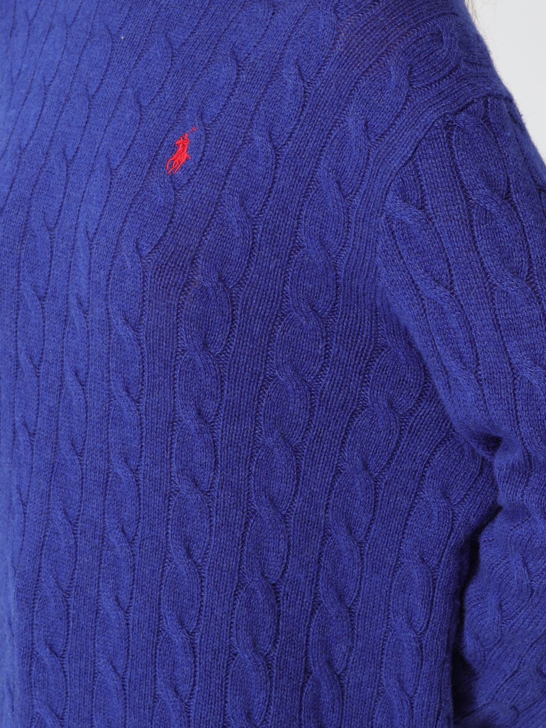 POLO RALPH LAUREN PULL: Pull femme Polo Ralph Lauren, Bleu - Img 3