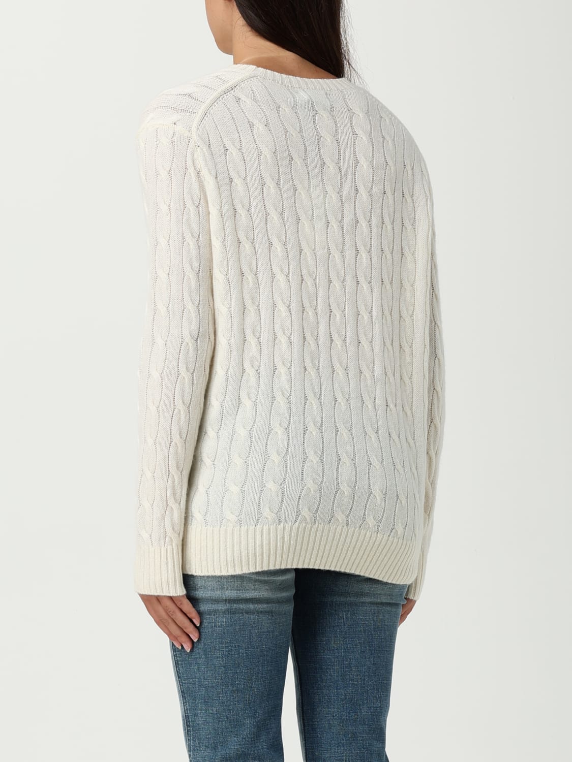 POLO RALPH LAUREN JERSEY: Jersey mujer Polo Ralph Lauren, Crema - Img 2