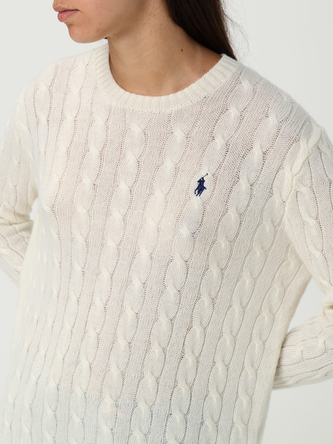 POLO RALPH LAUREN JERSEY: Jersey mujer Polo Ralph Lauren, Crema - Img 3