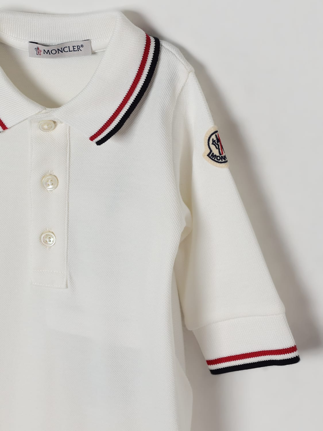 MONCLER COMBINAISON: Ensemble enfant Moncler, Naturel - Img 3