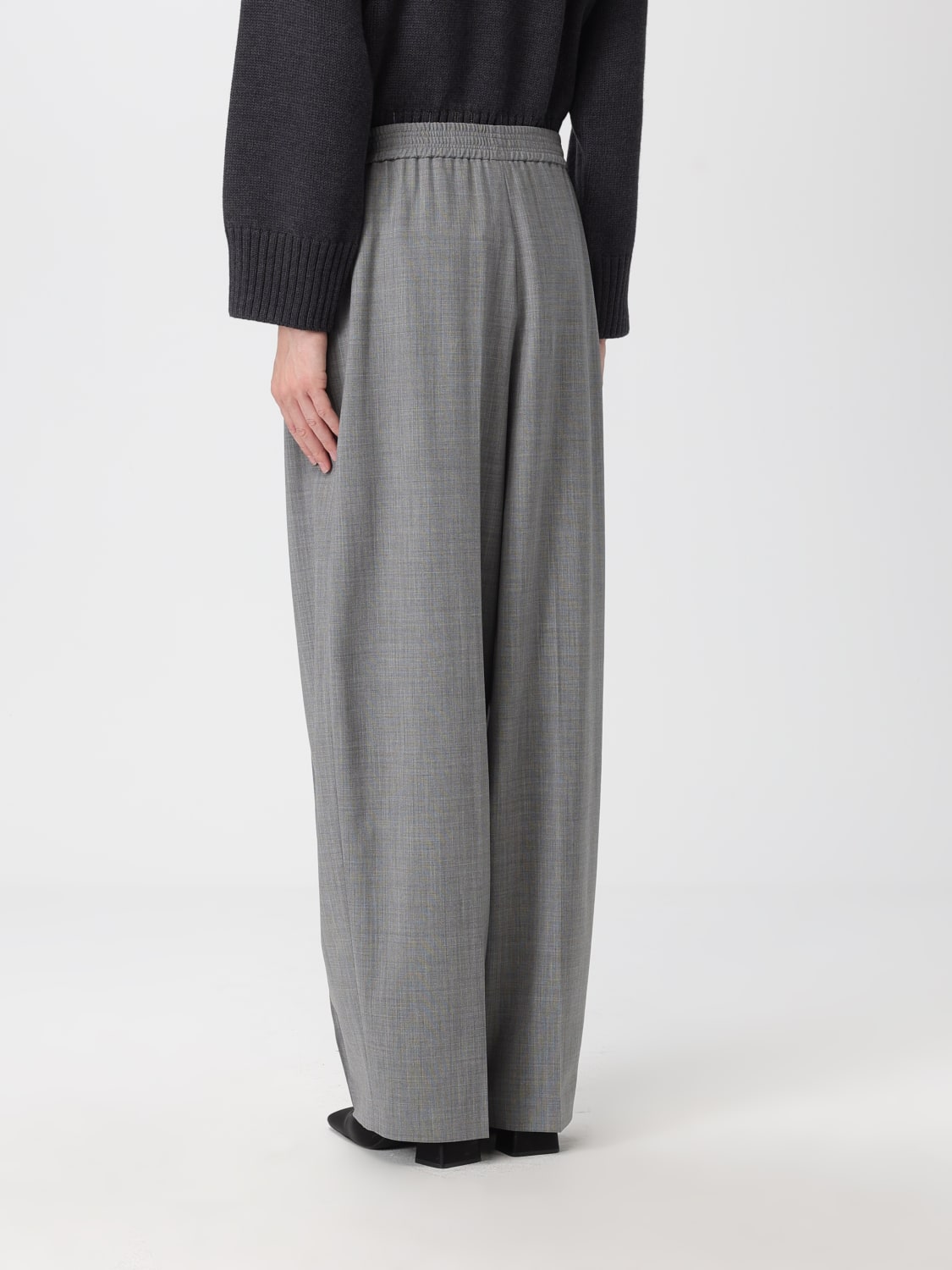FABIANA FILIPPI PANTALONI: Pantalone Fabiana Filippi in lana , Grigio - Img 2