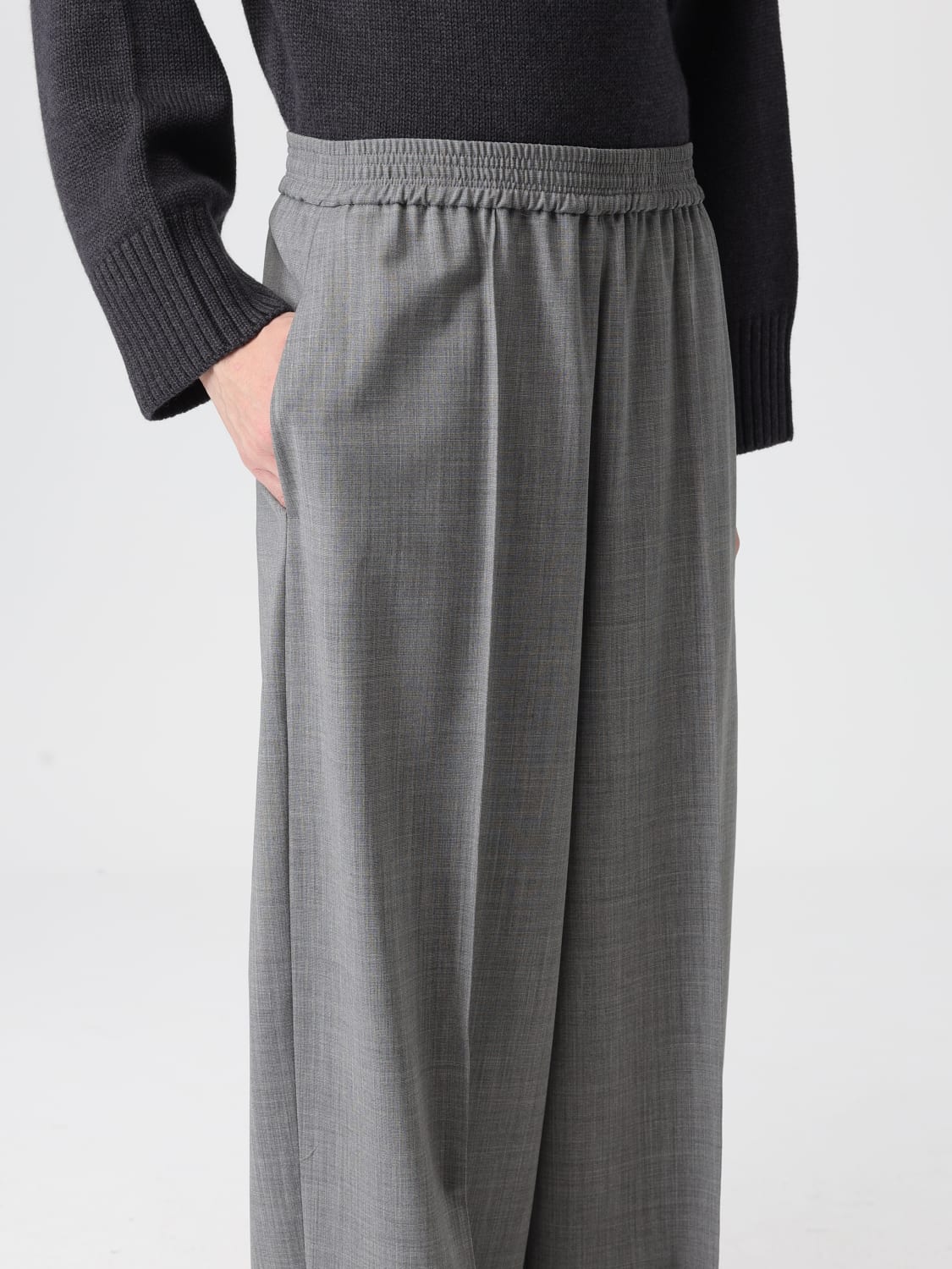 FABIANA FILIPPI PANTALONI: Pantalone Fabiana Filippi in lana , Grigio - Img 4