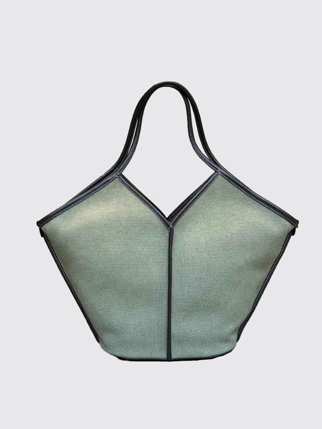 HEREU TOTE BAG: Tote bags woman Hereu, Green - Img 1