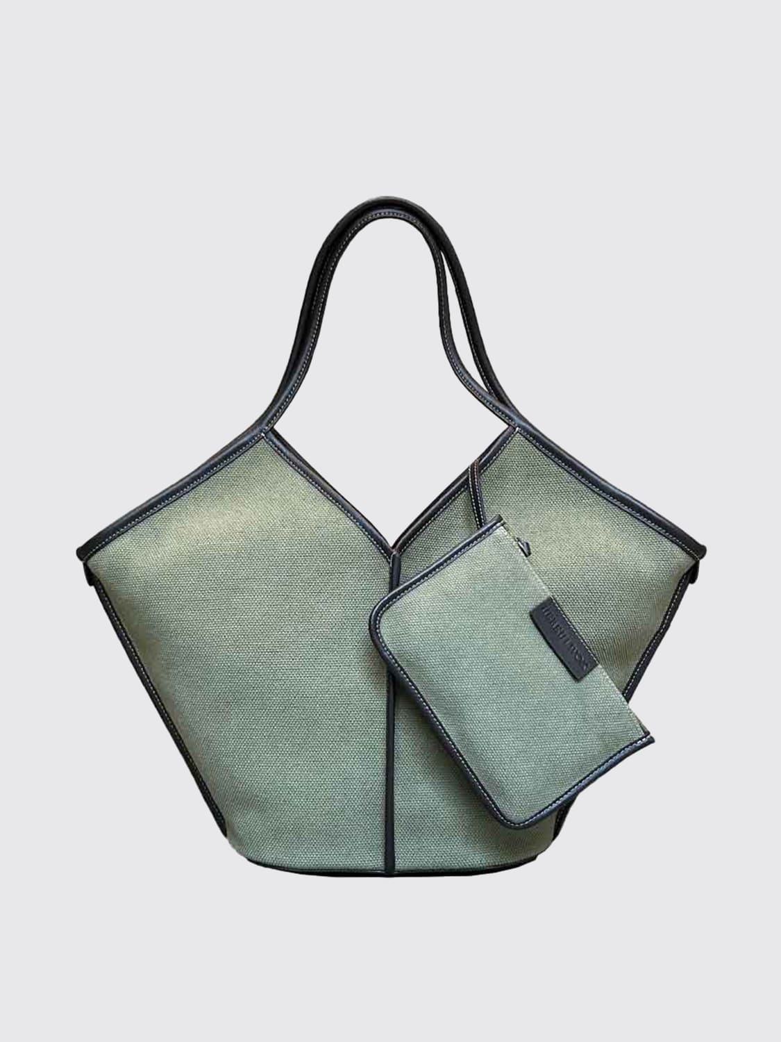 HEREU TOTE BAG: Tote bags woman Hereu, Green - Img 2