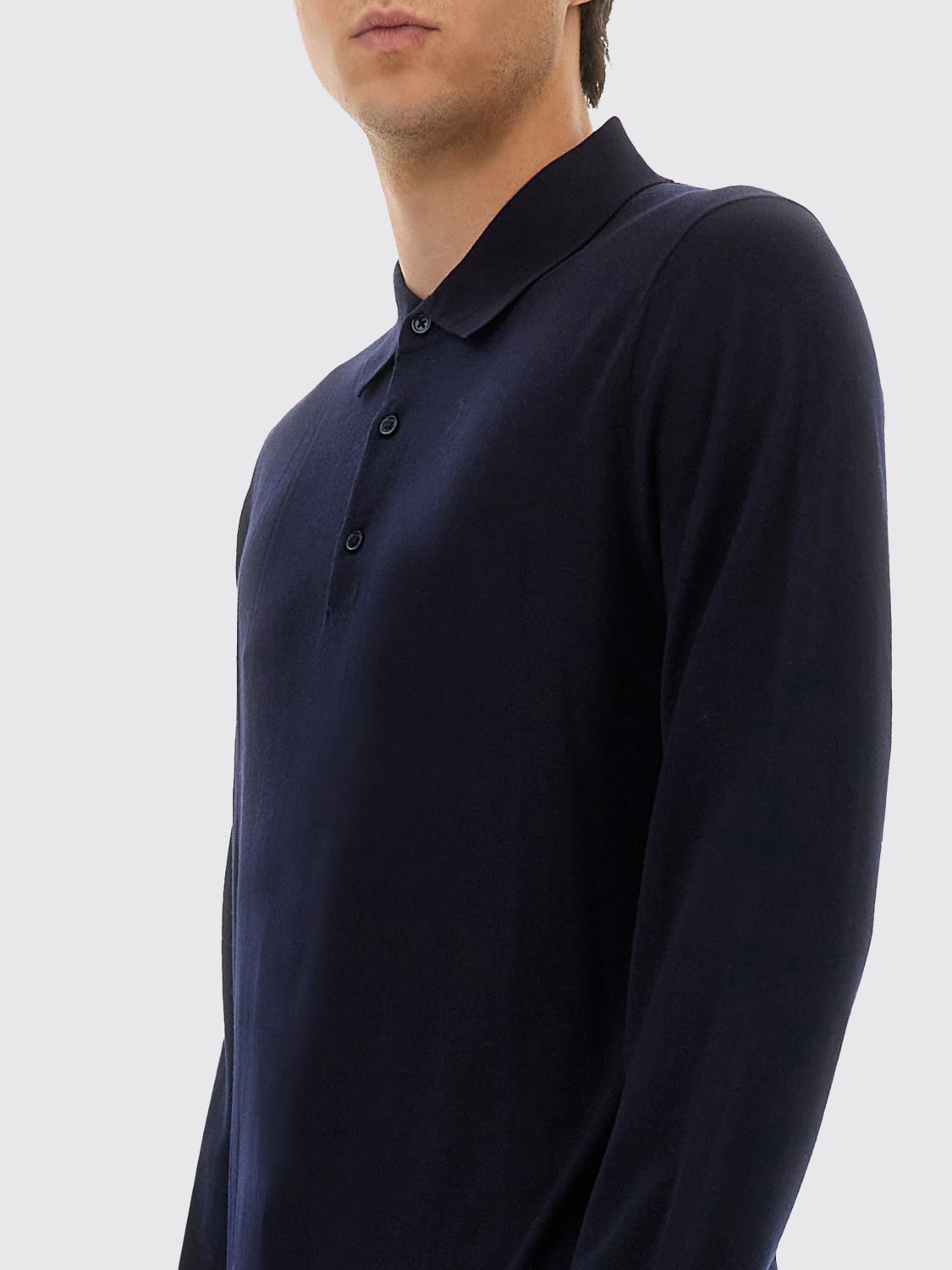 SUNFLOWER POLO SHIRT: Sweater men Sunflower, Blue - Img 3