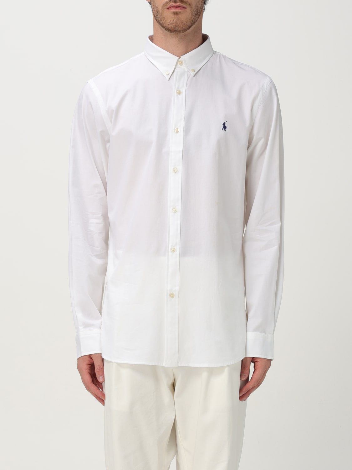 POLO RALPH LAUREN HEMD: Hemd herren Polo Ralph Lauren, Weiß - Img 1