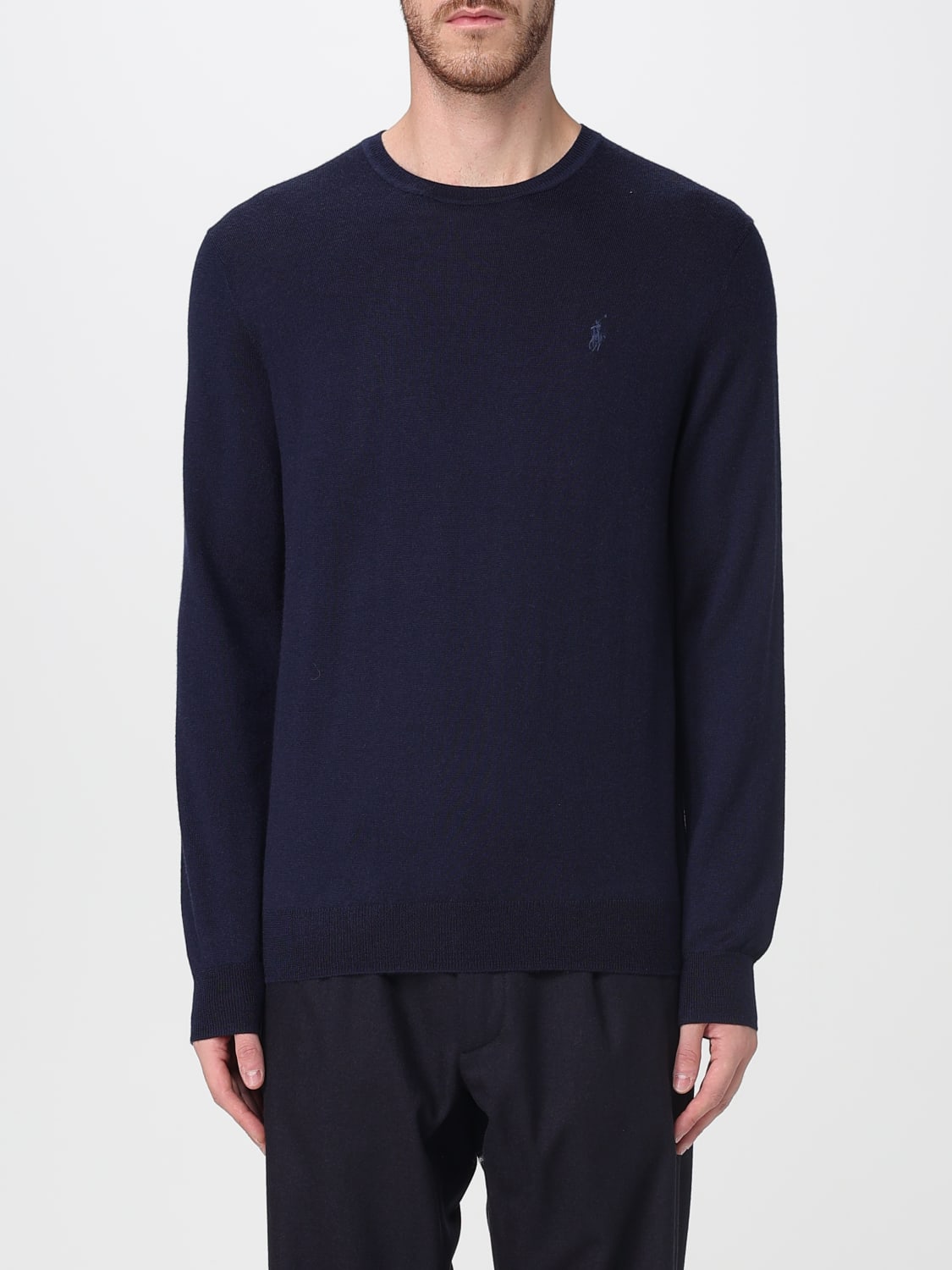POLO RALPH LAUREN SWEATER: Sweater men Polo Ralph Lauren, Navy - Img 1