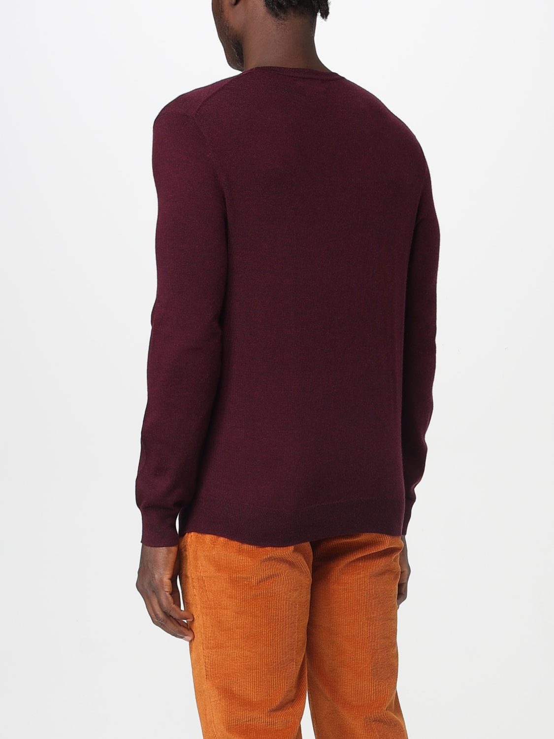 POLO RALPH LAUREN SWEATER: Sweater men Polo Ralph Lauren, Wine - Img 2