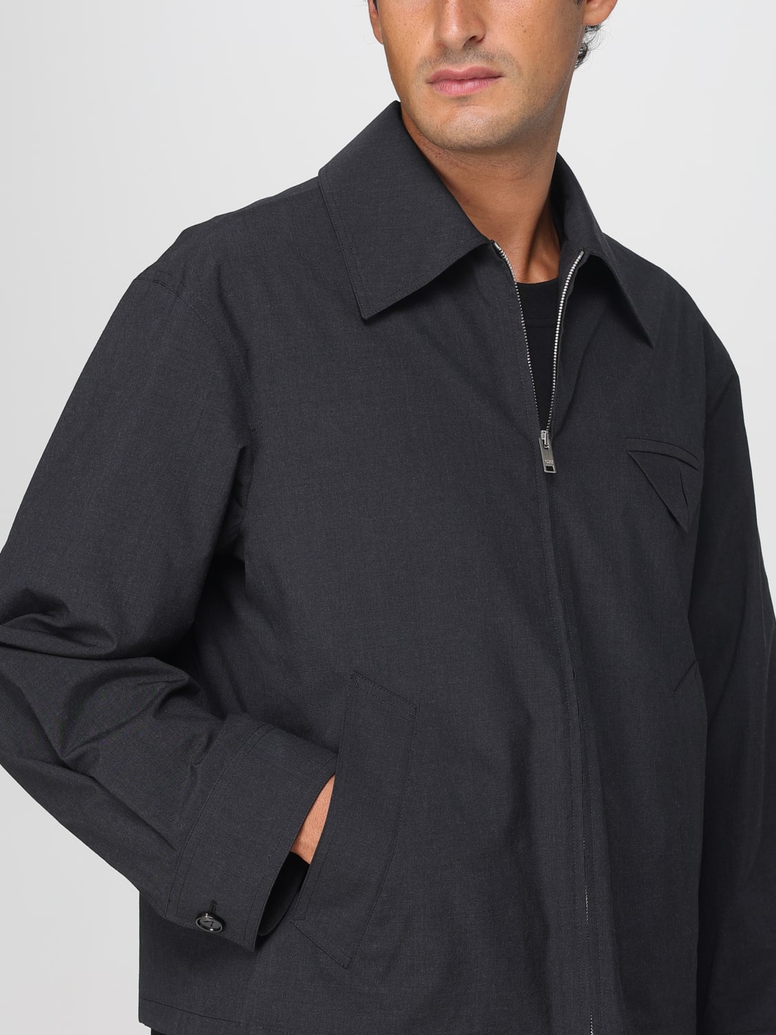 BOTTEGA VENETA JACKET: Blazer men Bottega Veneta, Grey - Img 5