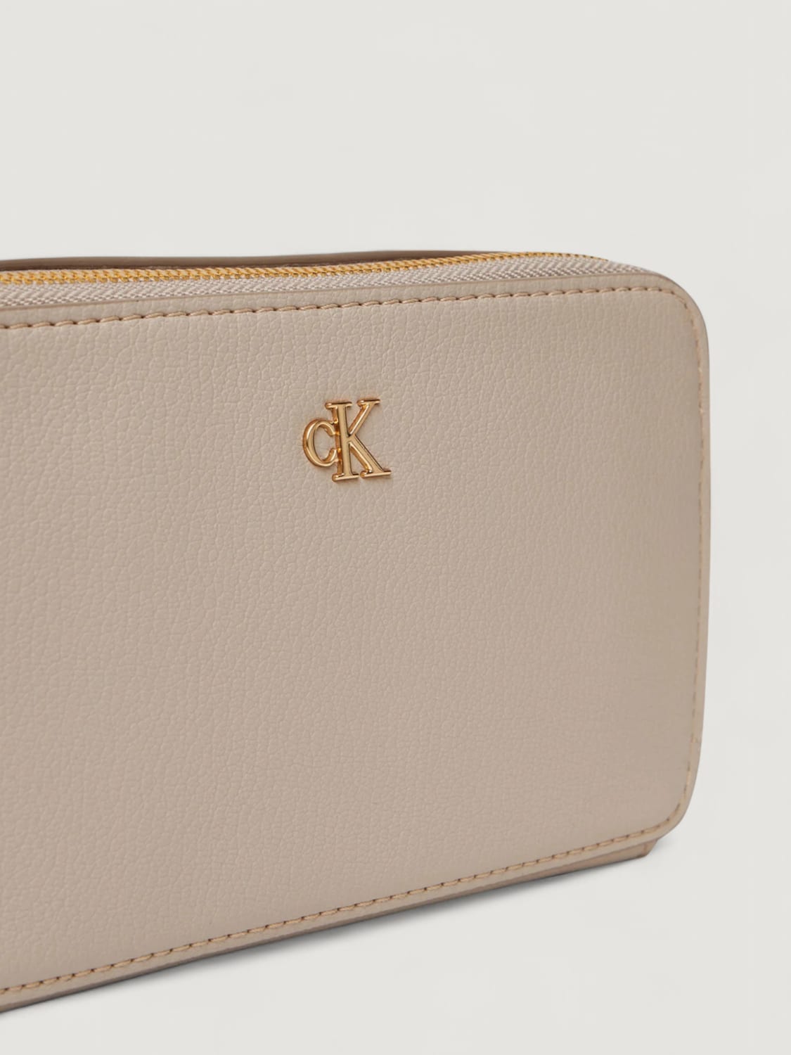 CALVIN KLEIN BORSA A TRACOLLA: Borsa mini a tracolla CK Calvin Klein, Bianco - Img 4