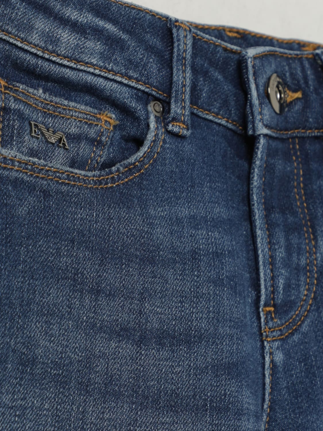 EMPORIO ARMANI JEANS: Jeans enfant Emporio Armani, Denim - Img 3