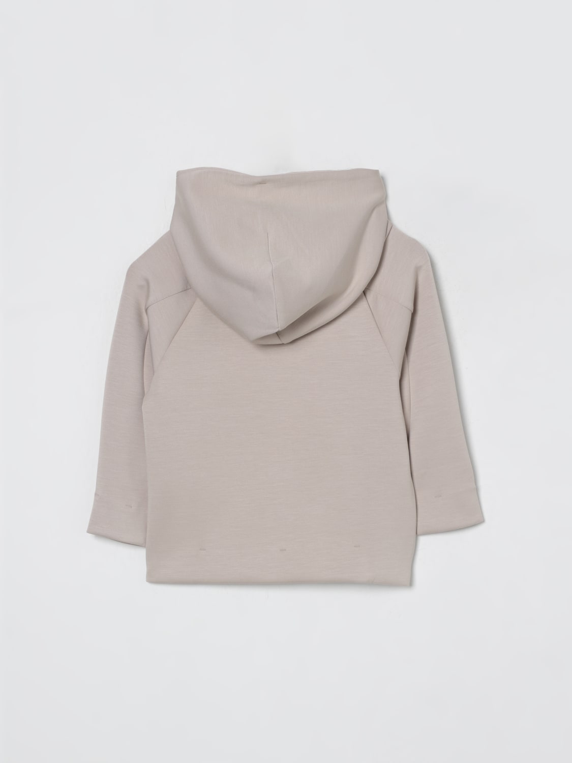 EMPORIO ARMANI SWEATER: Sweater kids Emporio Armani, Beige - Img 2