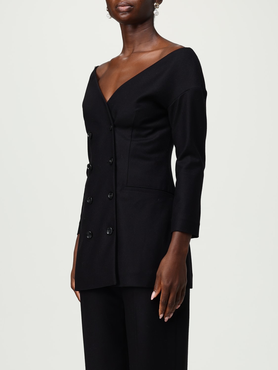 ALBERTA FERRETTI JACKET: Jacket woman Alberta Ferretti, Black - Img 4