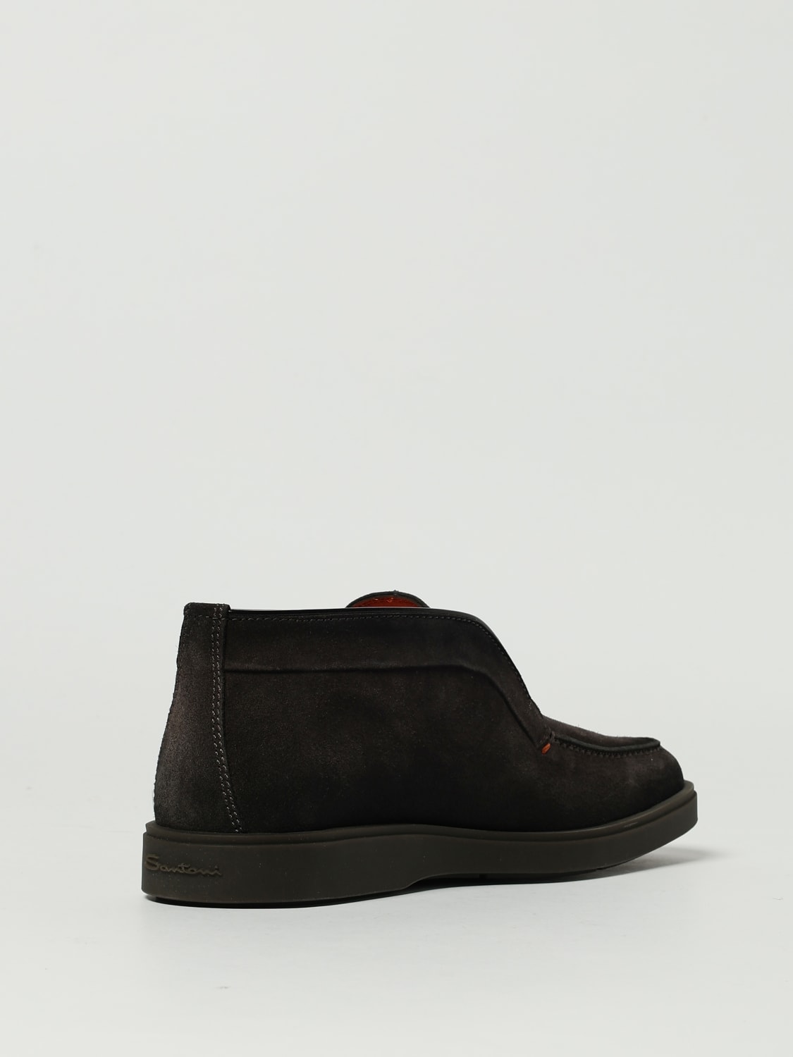 SANTONI BOTTINE: Chaussures homme Santoni, Gris - Img 3