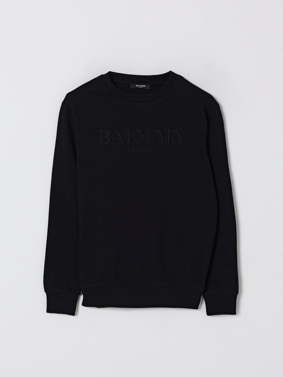 BALMAIN SWEATER: Sweater kids Balmain, Black - Img 1