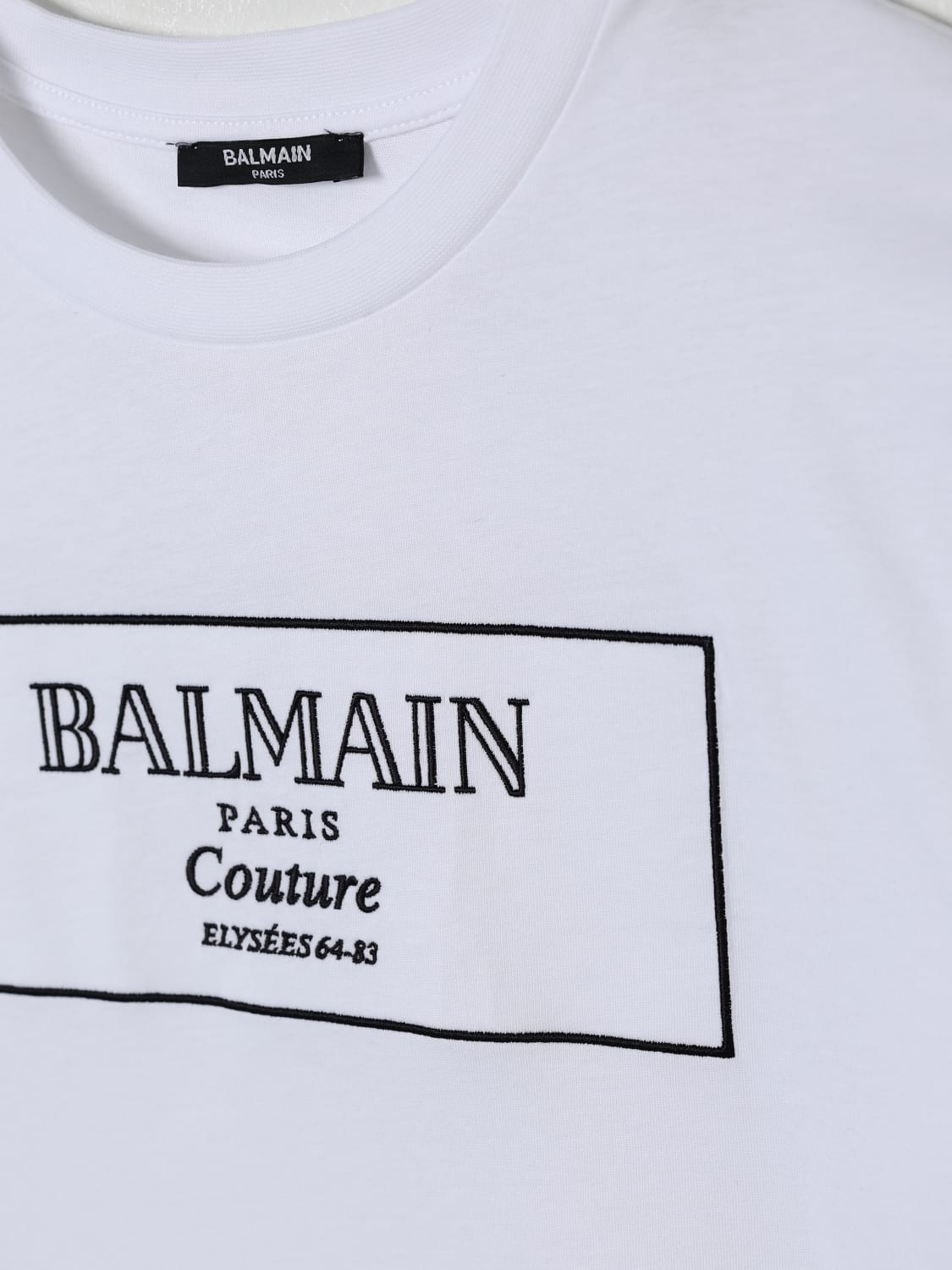 BALMAIN T-SHIRT: T-shirt kids Balmain, White - Img 3
