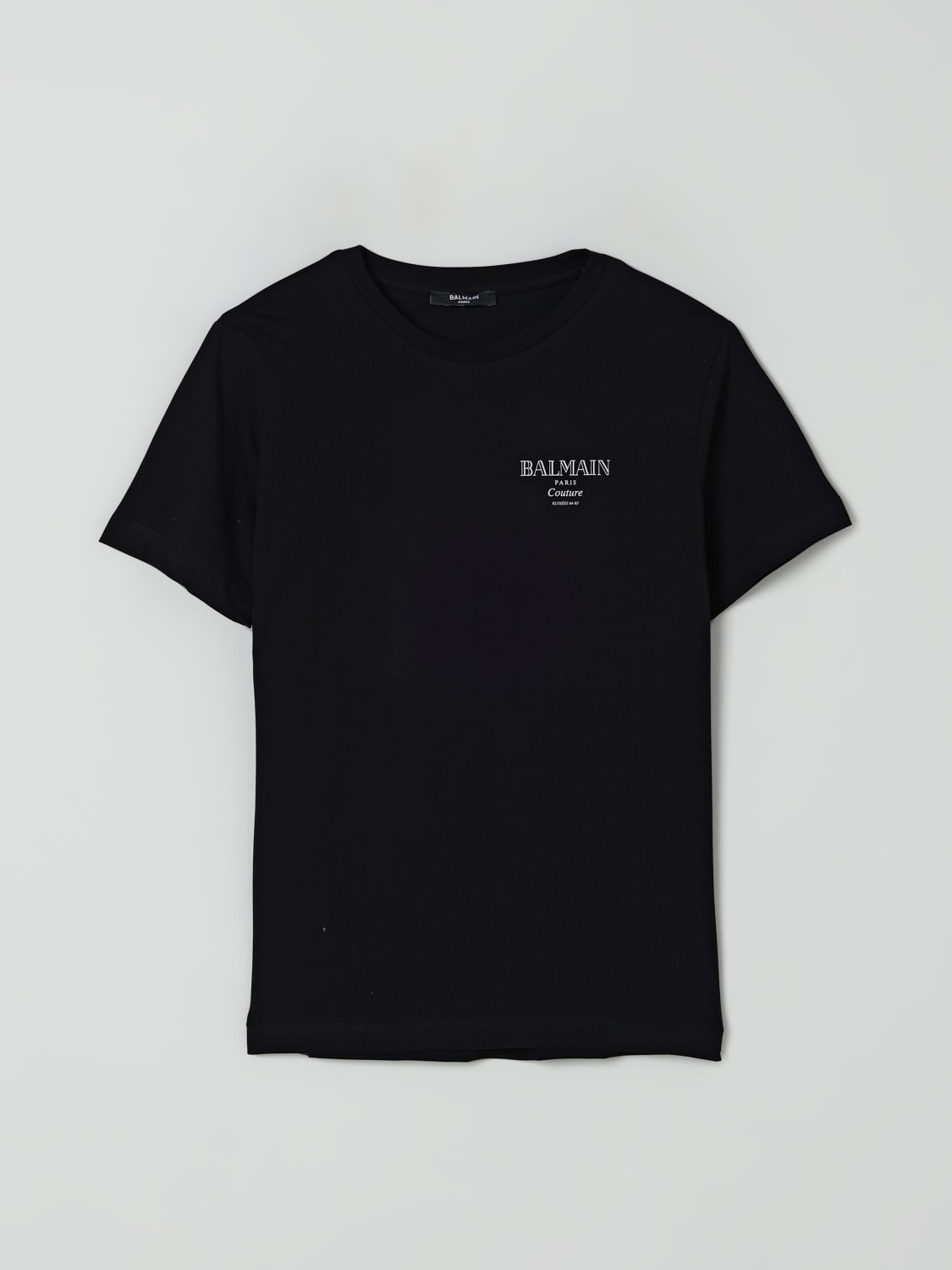 BALMAIN T-SHIRT: T-shirt kids Balmain, Black - Img 1