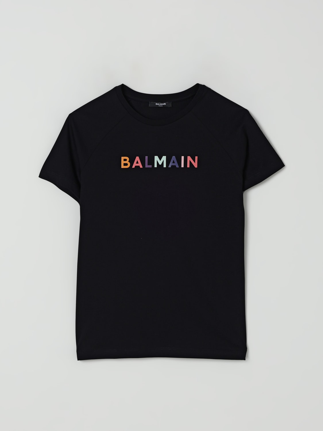BALMAIN T-SHIRT: T-shirt kids Balmain, Black - Img 1