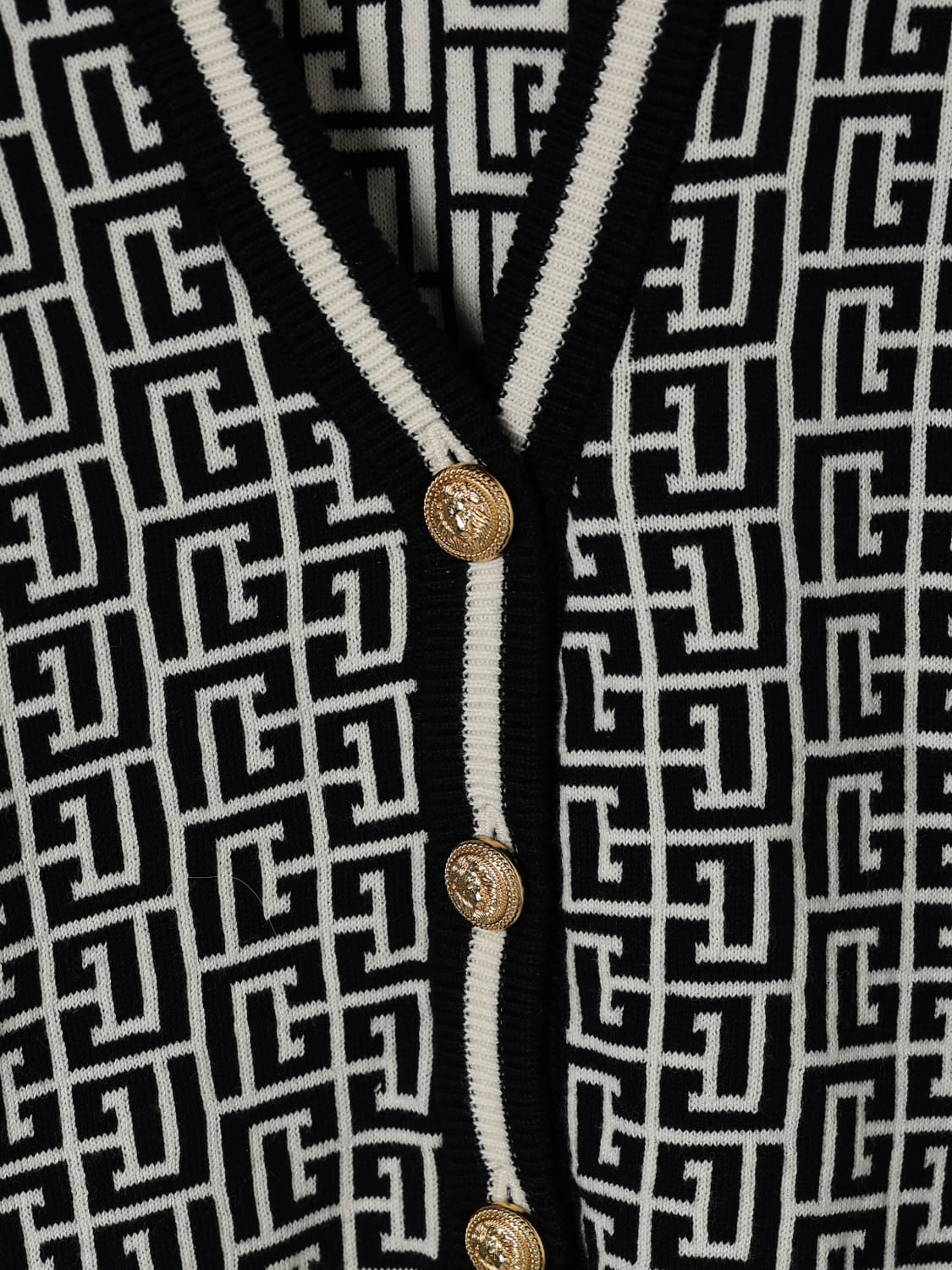 BALMAIN PULLOVER: Jacke kinder Balmain, Ivory - Img 3