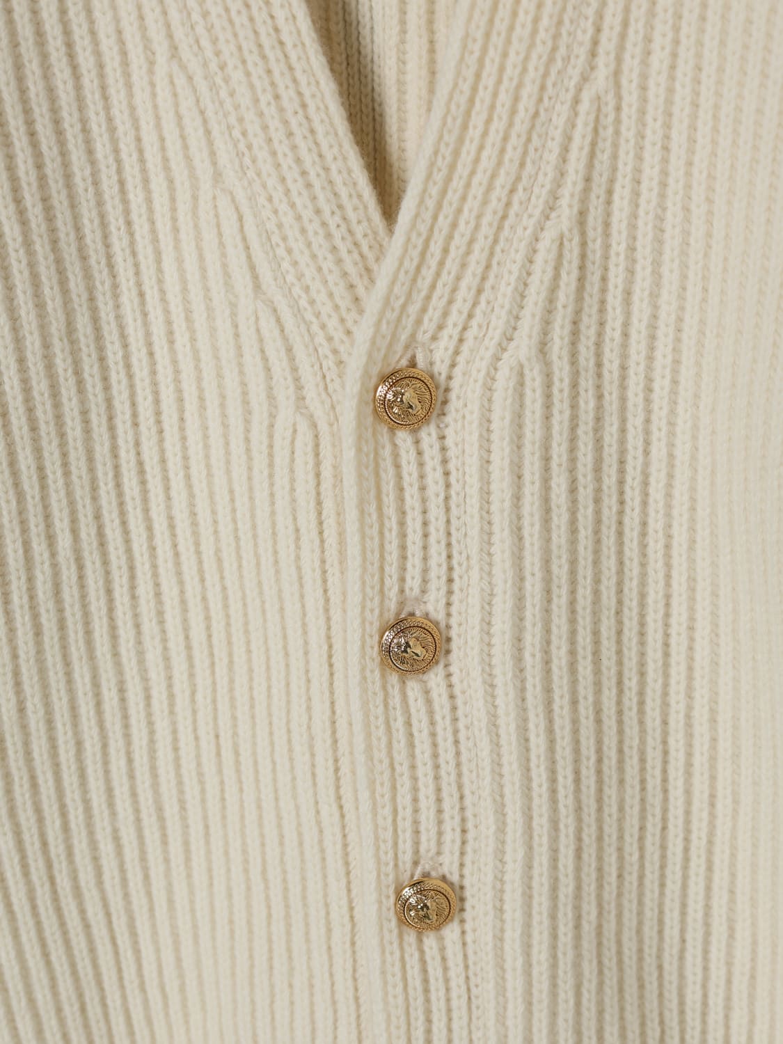 BALMAIN SWEATER: Jacket kids Balmain, Navy - Img 3