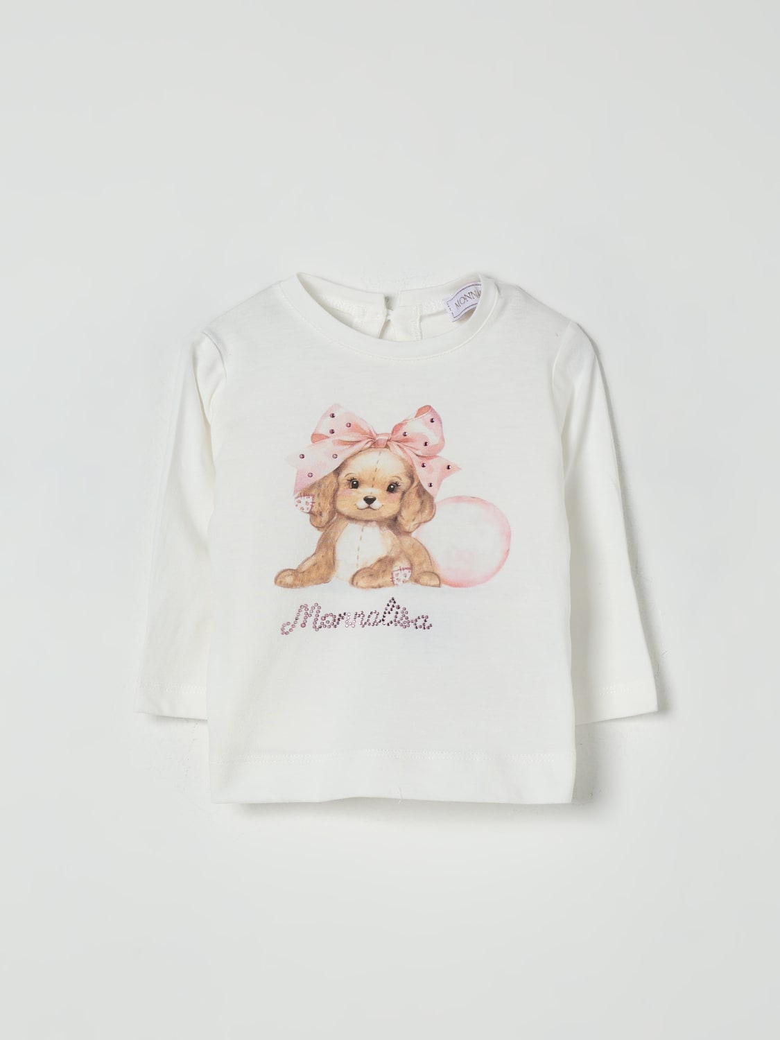 MONNALISA CAMISETA: Camiseta niños Monnalisa, Nata - Img 1