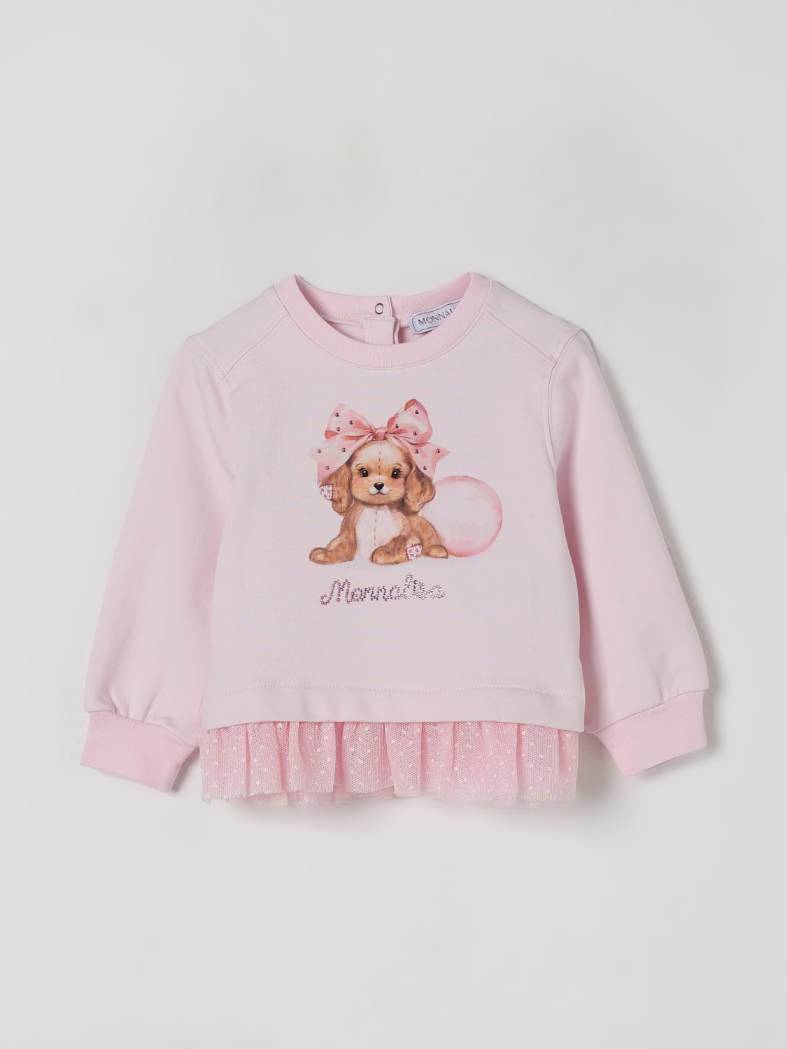 MONNALISA PULLOVER: Pullover kinder Monnalisa, Pink - Img 1