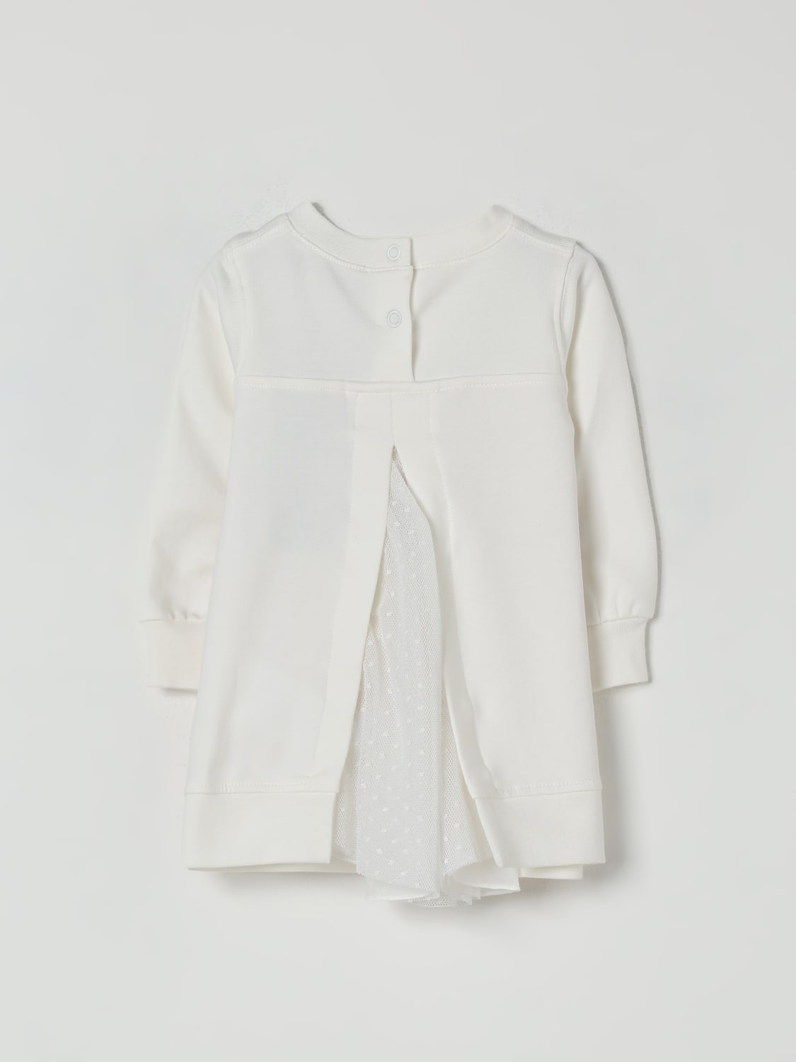 MONNALISA ROMPER: Romper kids Monnalisa, Yellow Cream - Img 2