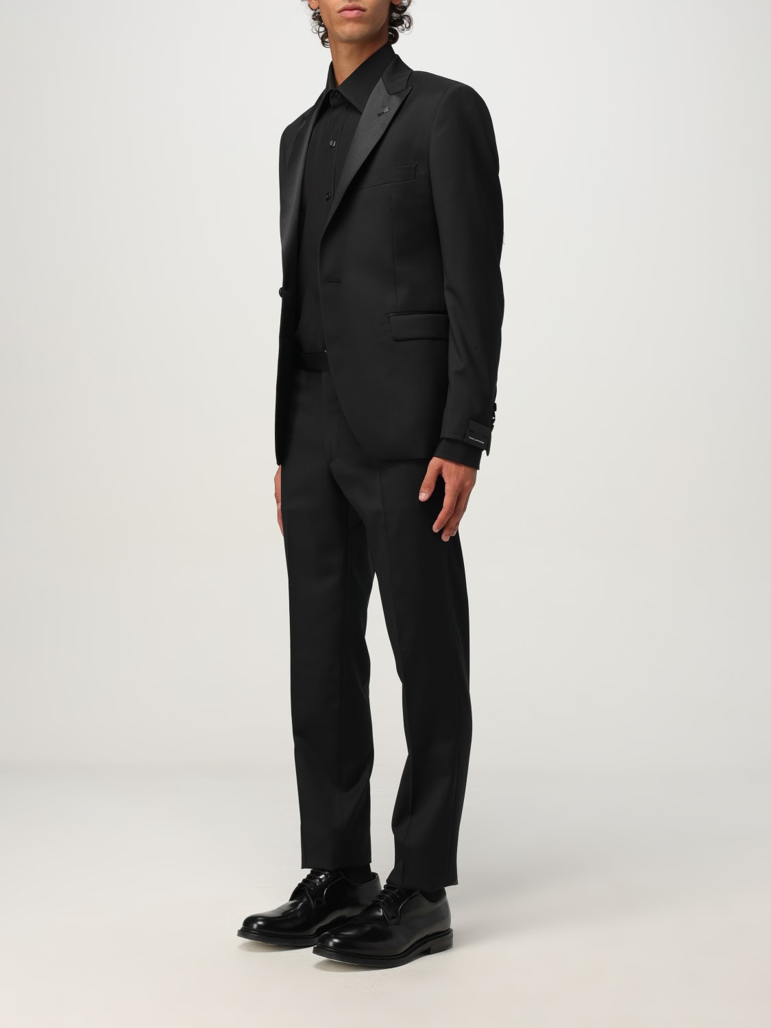 TAGLIATORE ABITO: Abito classico Tagliatore in lana , Fantasia - Img 4