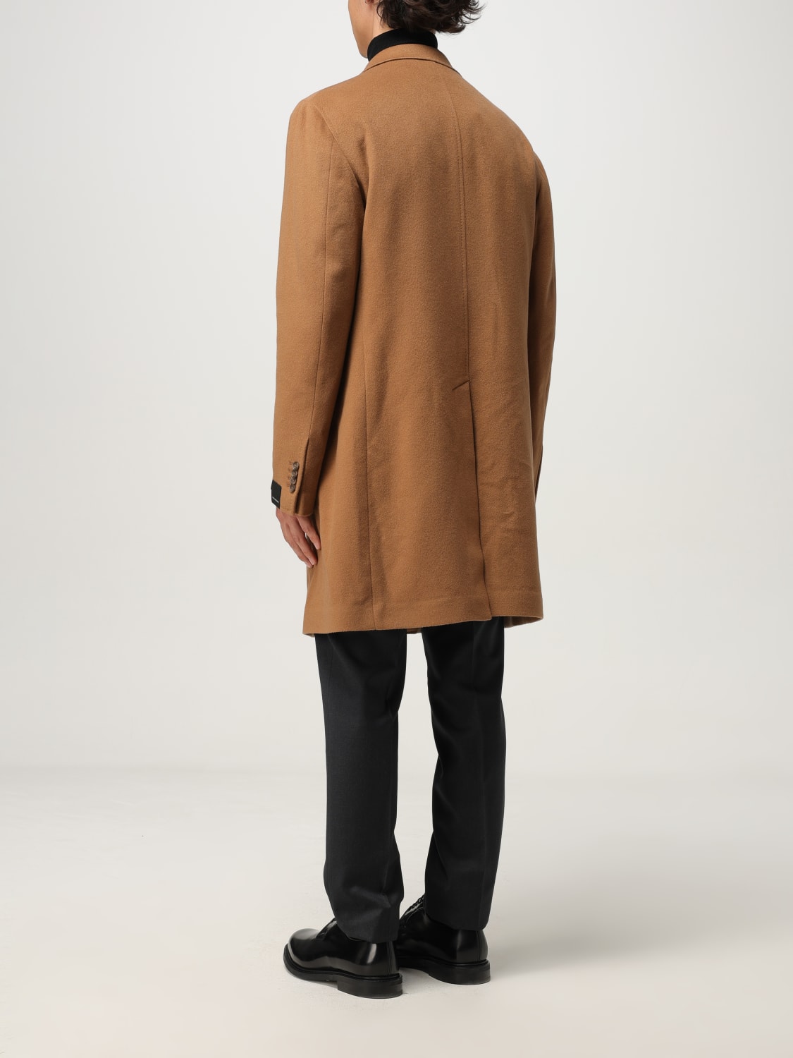 TAGLIATORE COAT: Coat men Tagliatore, Beige - Img 2