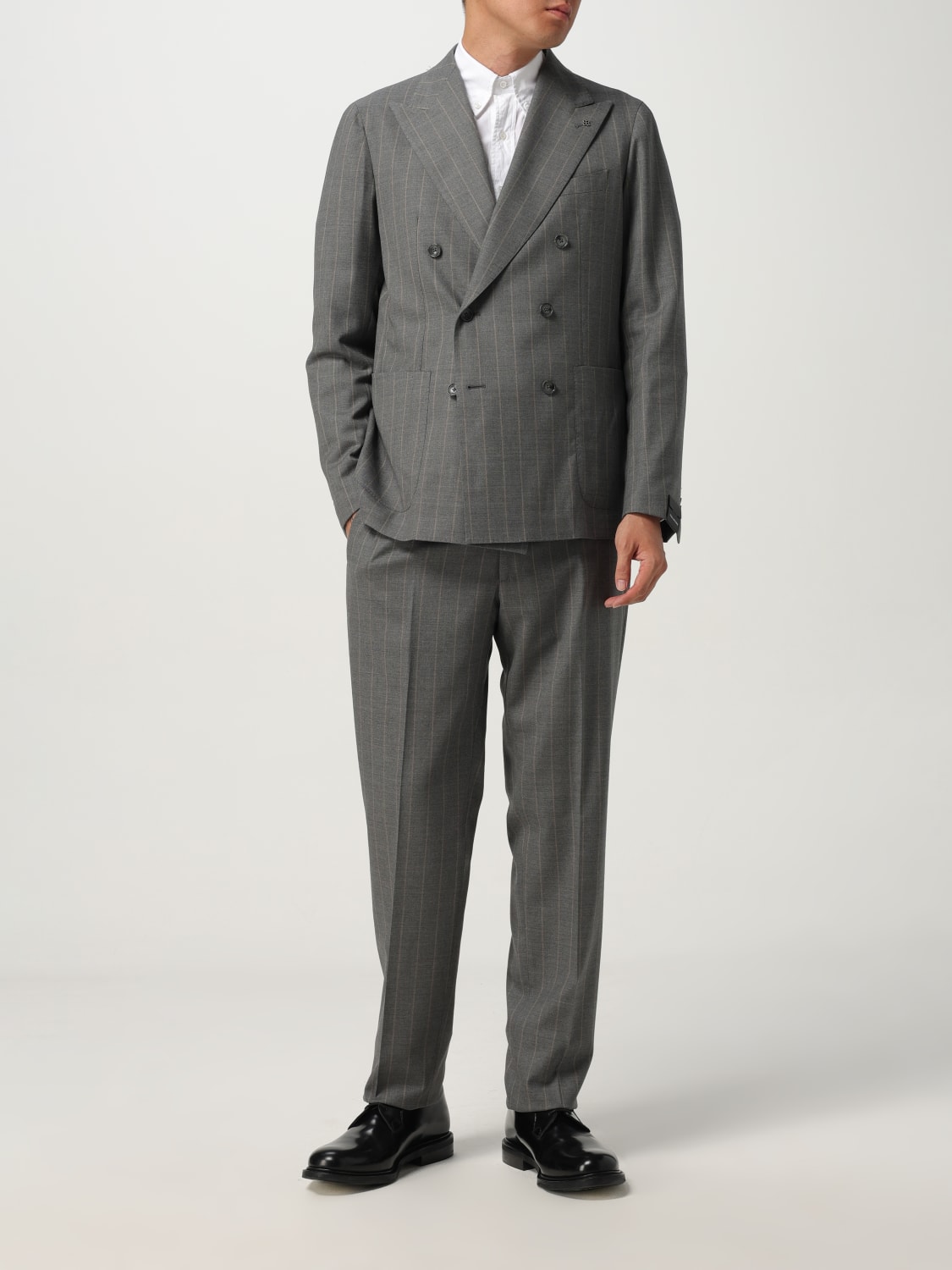TAGLIATORE SUIT: Blazer men Tagliatore, Grey - Img 2