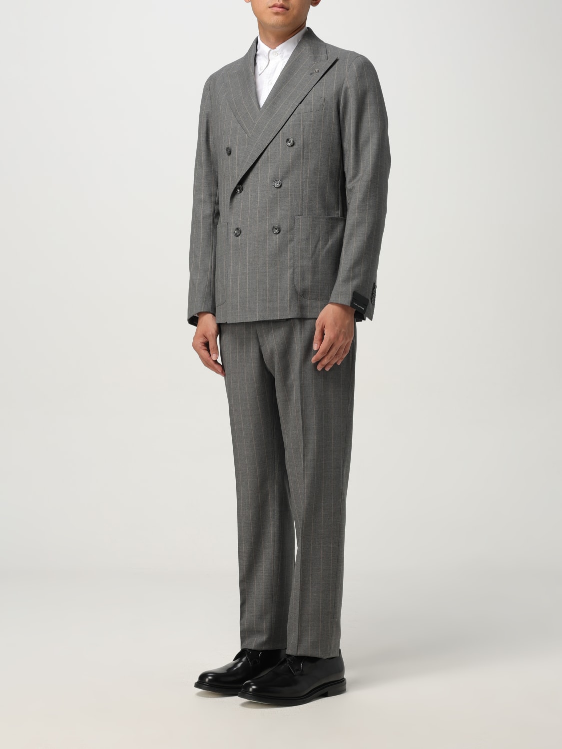 TAGLIATORE SUIT: Blazer men Tagliatore, Grey - Img 4