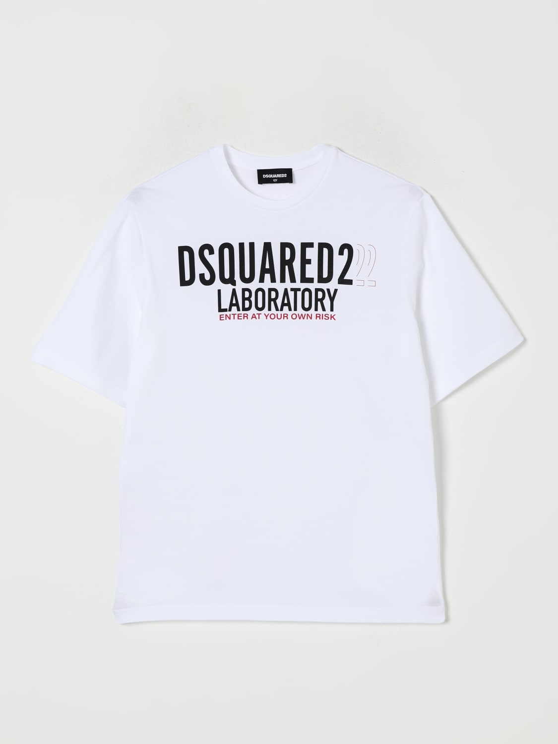 DSQUARED2 CAMISETA: Camiseta niños Dsquared2, Blanco - Img 1