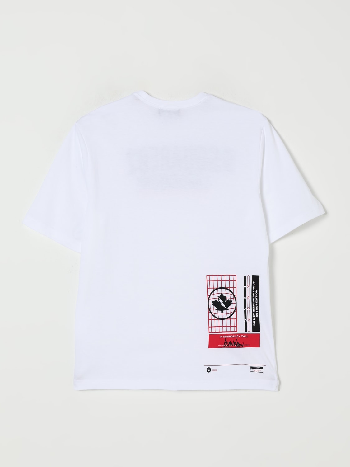 DSQUARED2 CAMISETA: Camiseta niños Dsquared2, Blanco - Img 2