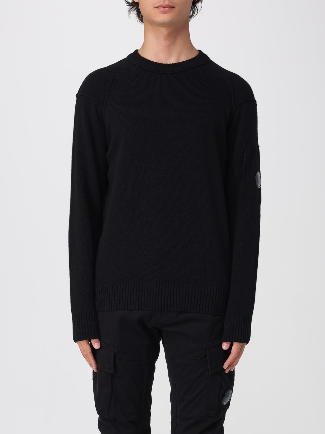 C.P. COMPANY SWEATER: Sweatshirt men C.P. Company, Black - Img 1