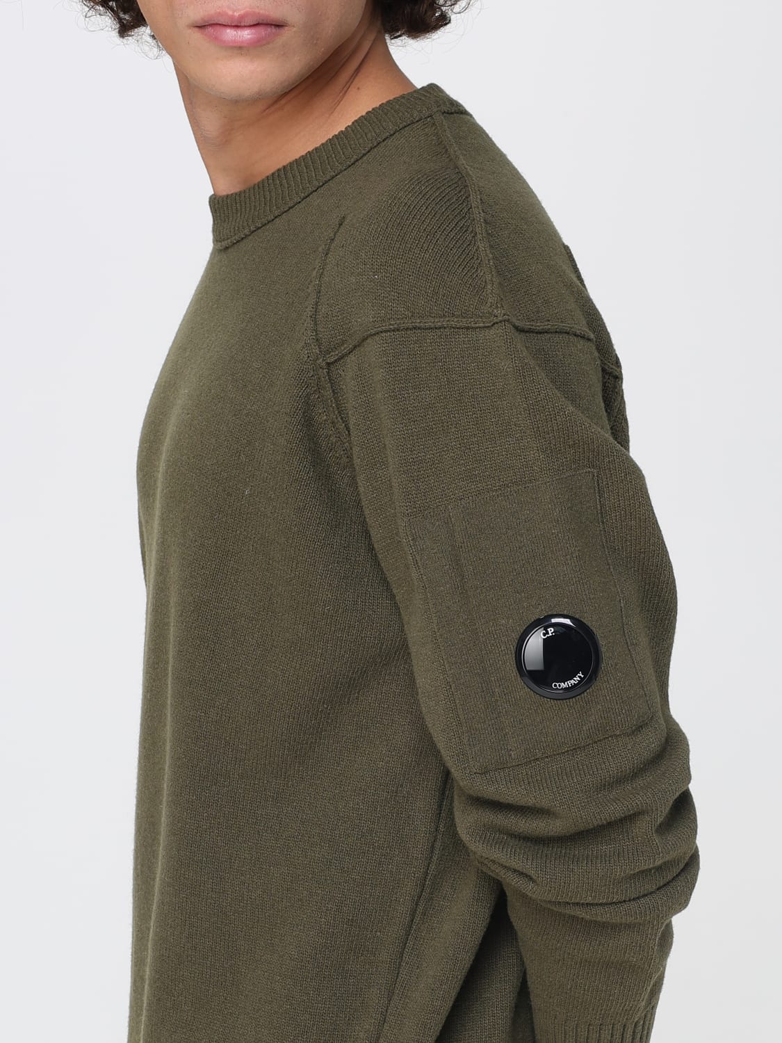 C.P. COMPANY SWEATER: Sweatshirt men C.P. Company, Ivory - Img 3